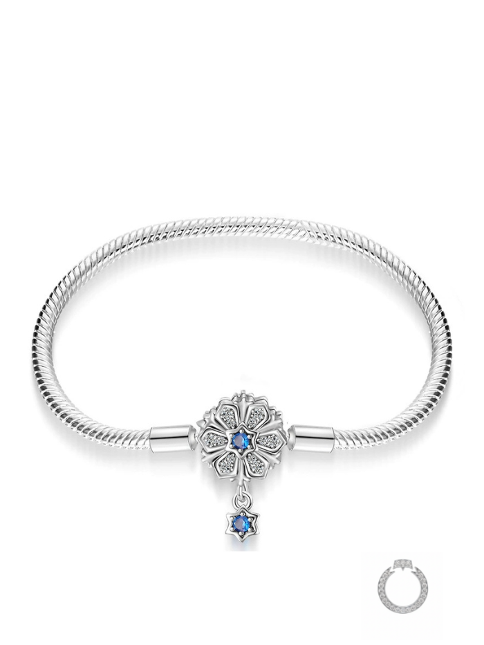 pulseira floco de neve