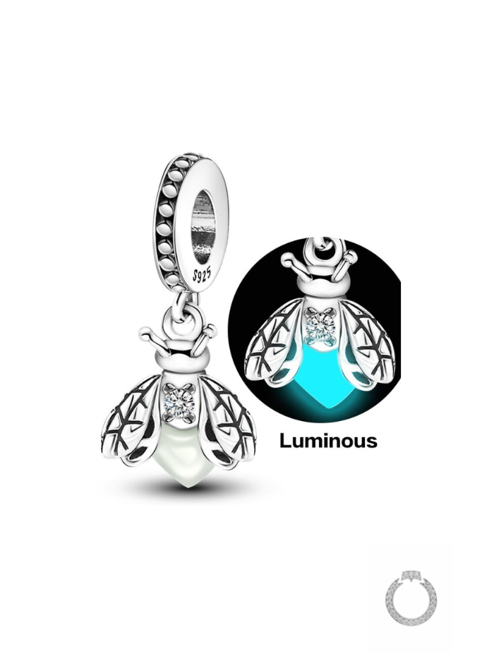 berloque luminoso abelinha