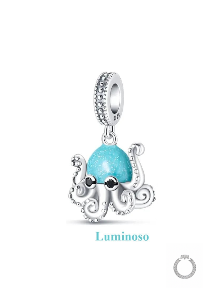 berloque pendente polvo - coleção luminoso