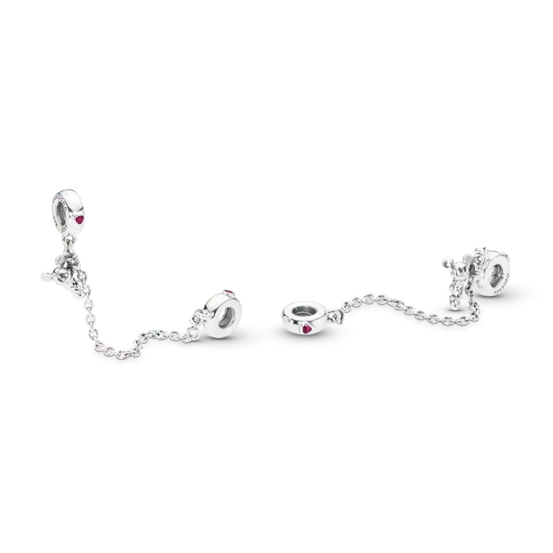 berloque corrente de segurança mickey escalando