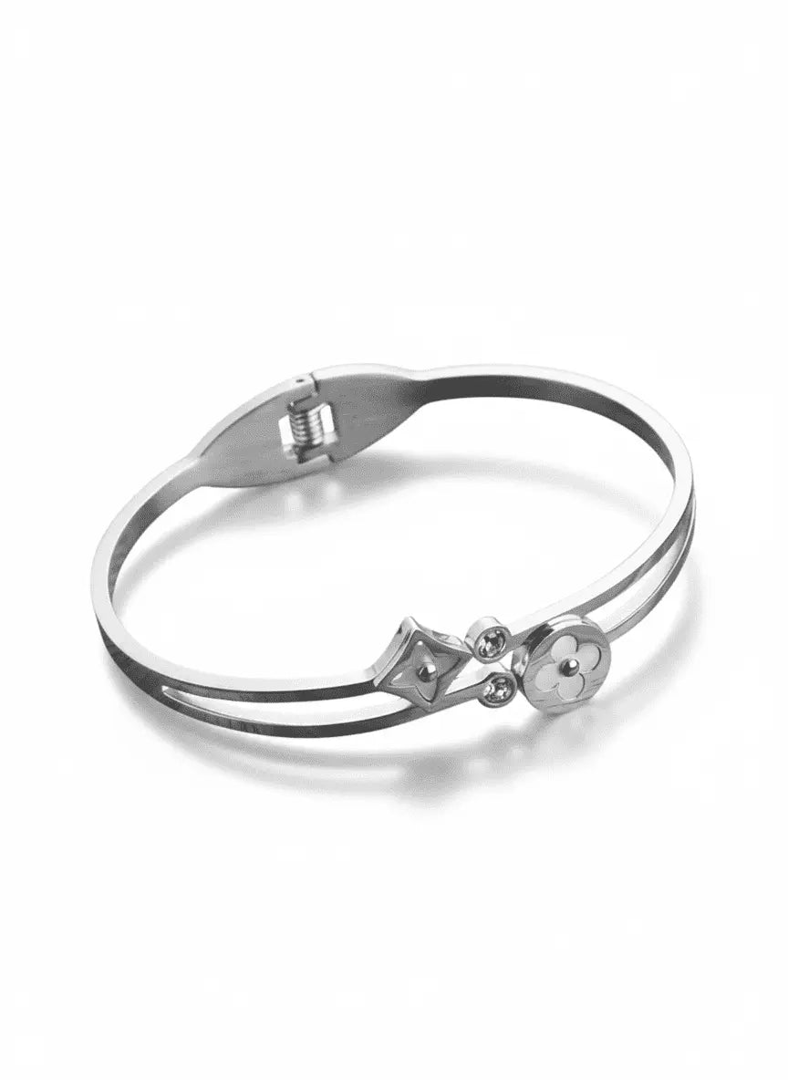 bracelete trevo de elegância