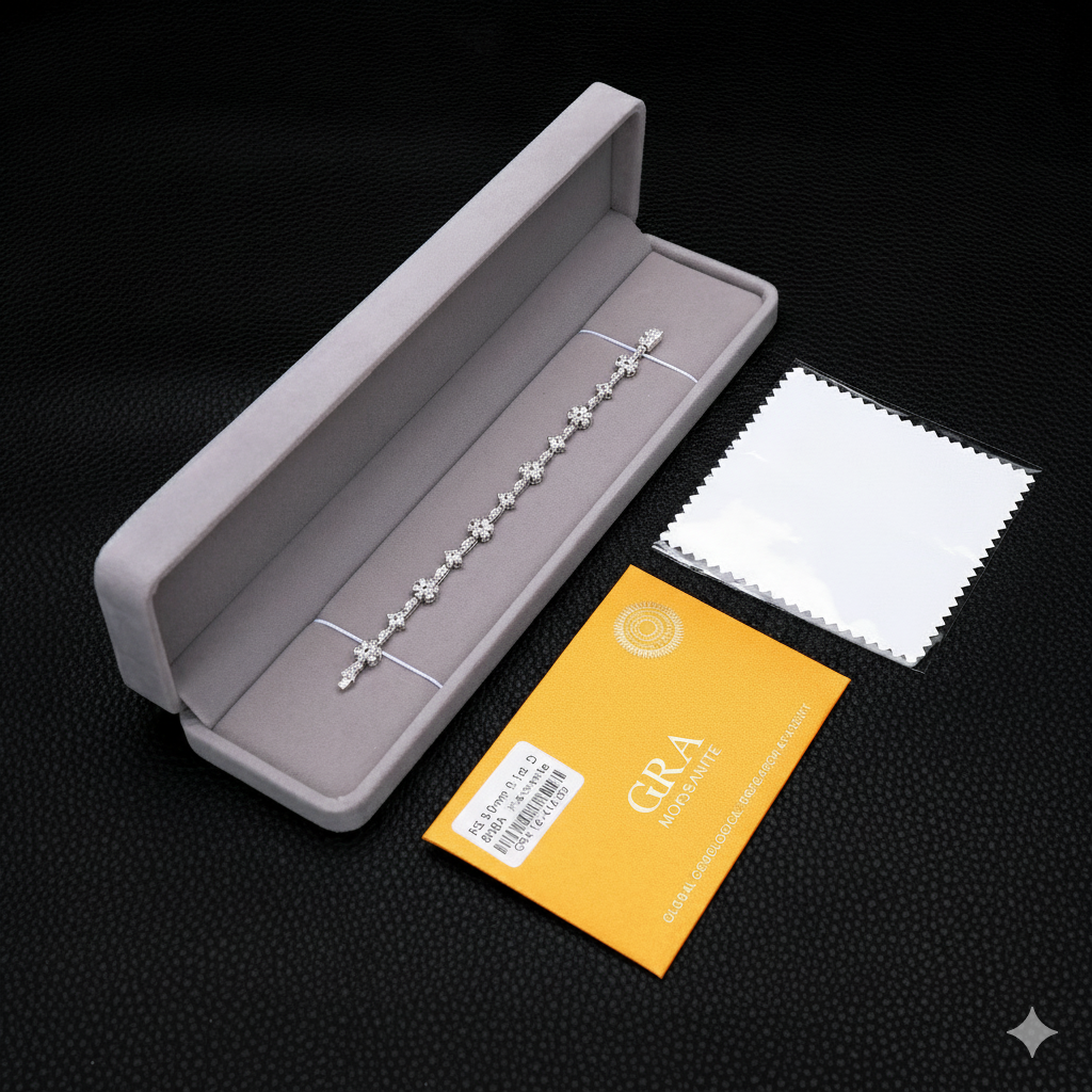 pulseira floral luxo riviera