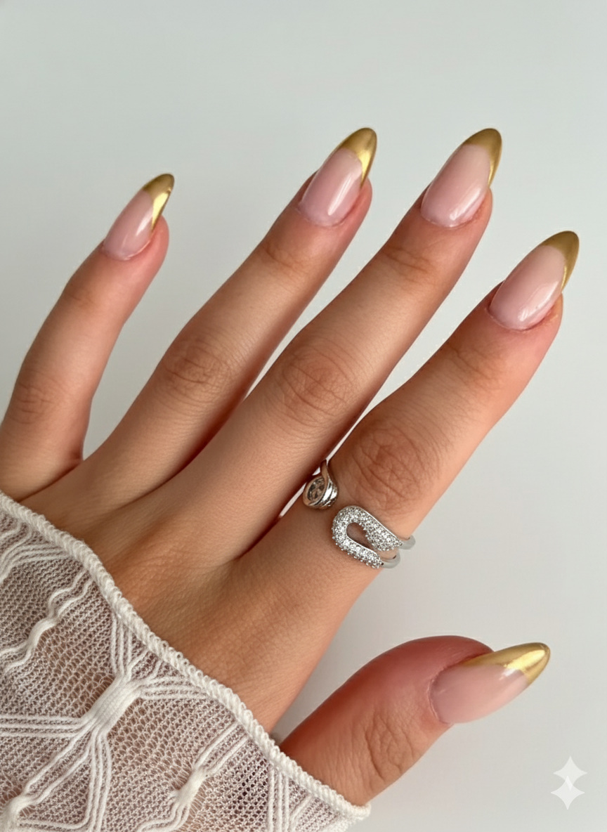 anel alfinete de luxo