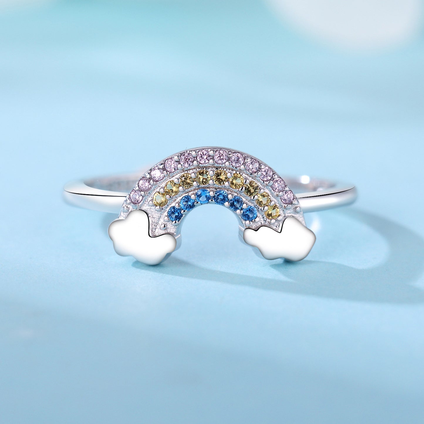 anel arco-íris de esperança