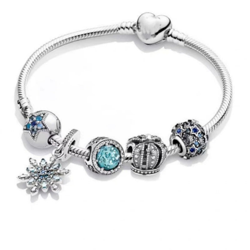 kit pulseira semi rígida inverno encantado