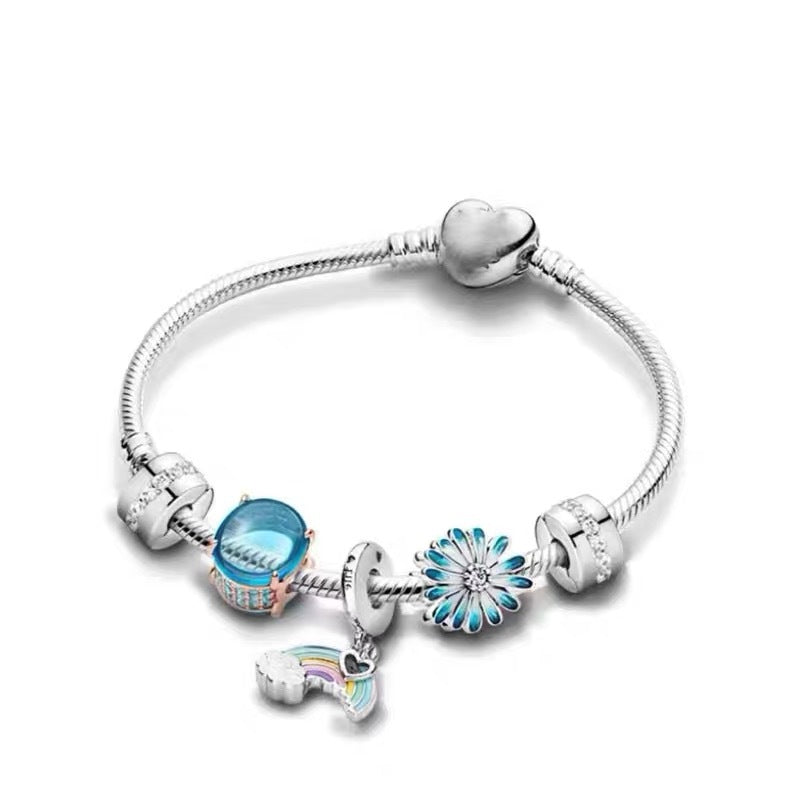 kit pulseira semi rígida jardim de esperança