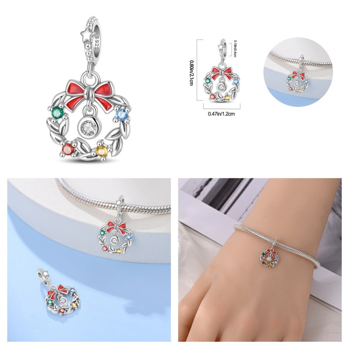 berloque guirlanda da alegria