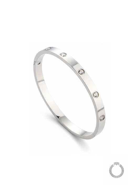 Bracelete Amor Eterno Cravejado