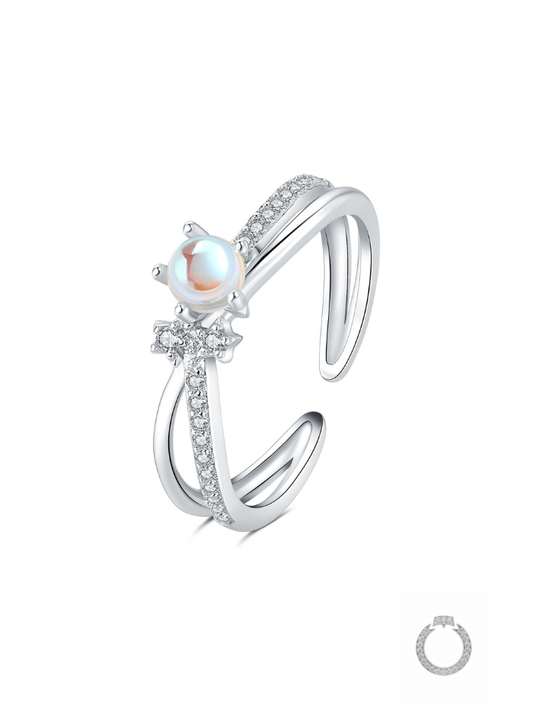 Anel Via Estelar Cruzada