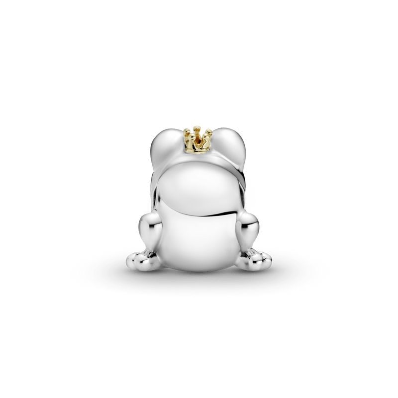 charm sapo que virou príncipe com ouro 14k