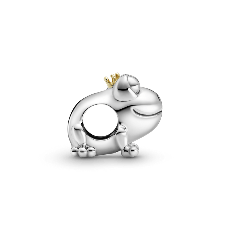 charm sapo que virou príncipe com ouro 14k