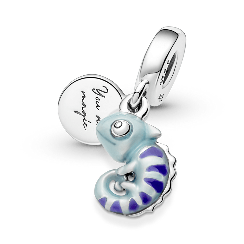 berloque charm camaleão muda de cor