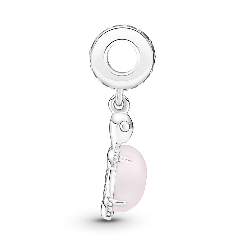 charm pendente tartaruga marinha rosa