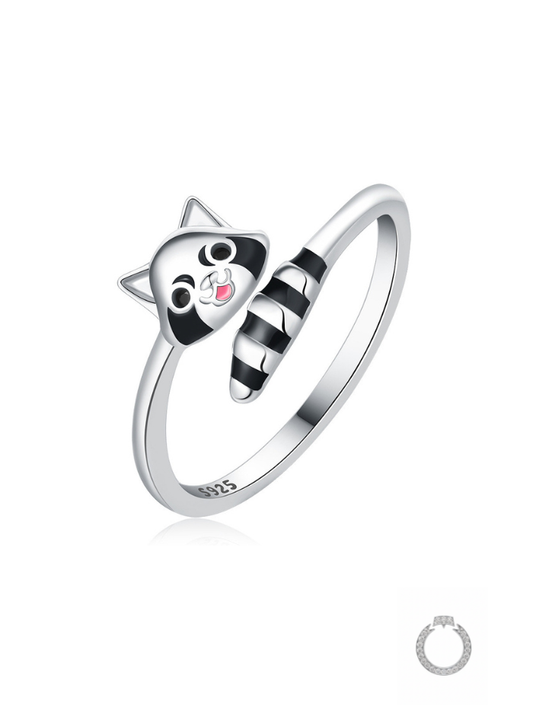 Anel Guaxinim Amigável