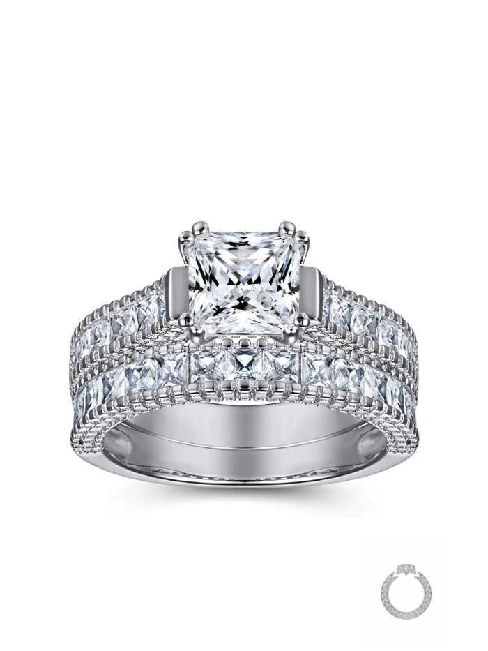 anel eternal brilliance - conjunto duplo