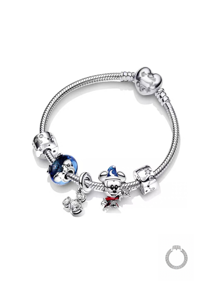 kit pulseira semi rígida fantasia mágica