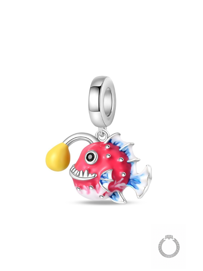 berloque peixe pescador divertido