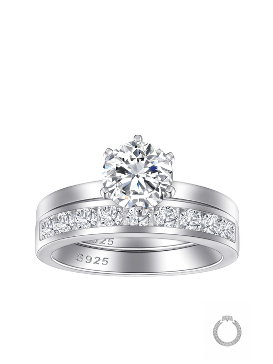 Anel Eternal Grace - Conjunto Duplo