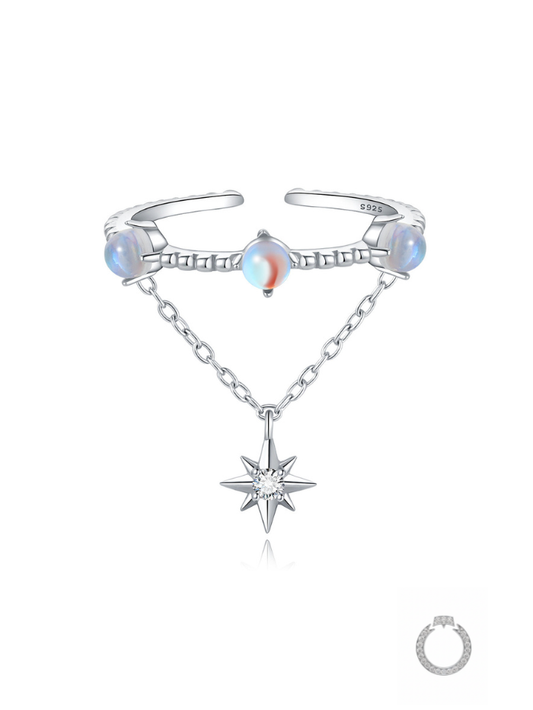 Anel Estrela Cadente