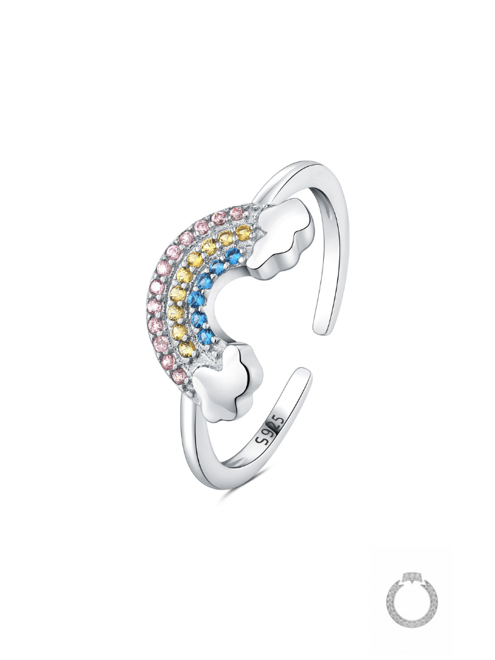 anel arco-íris de esperança