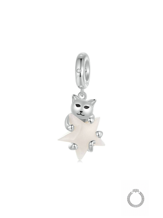 Berloque Gatinho Sonhador - Luminoso