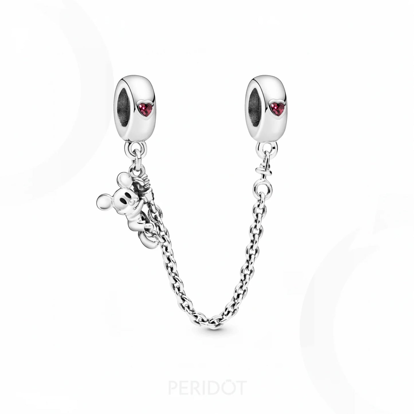 berloque corrente de segurança mickey escalando