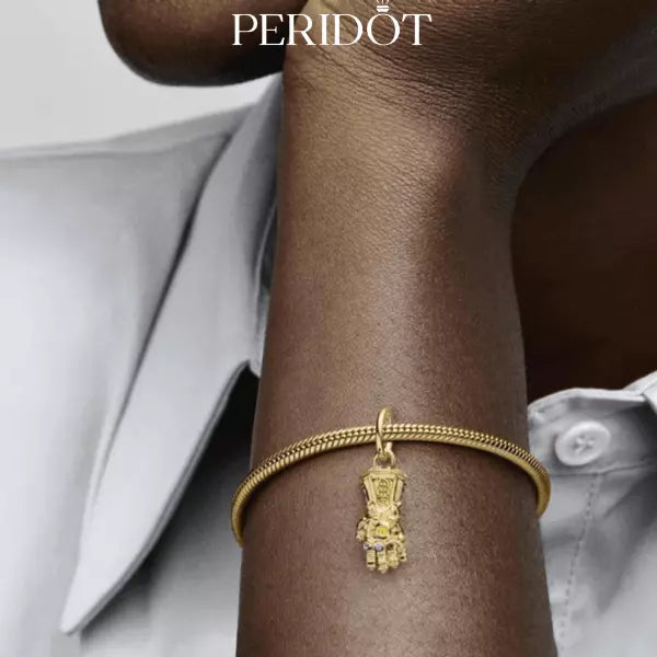 berloque manopla do infinito vingadores marvel