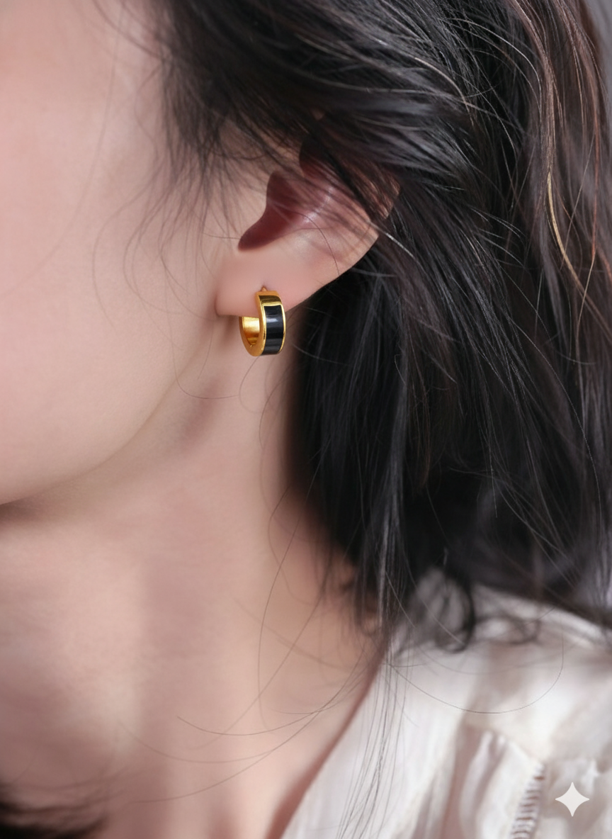 brinco argola color pop