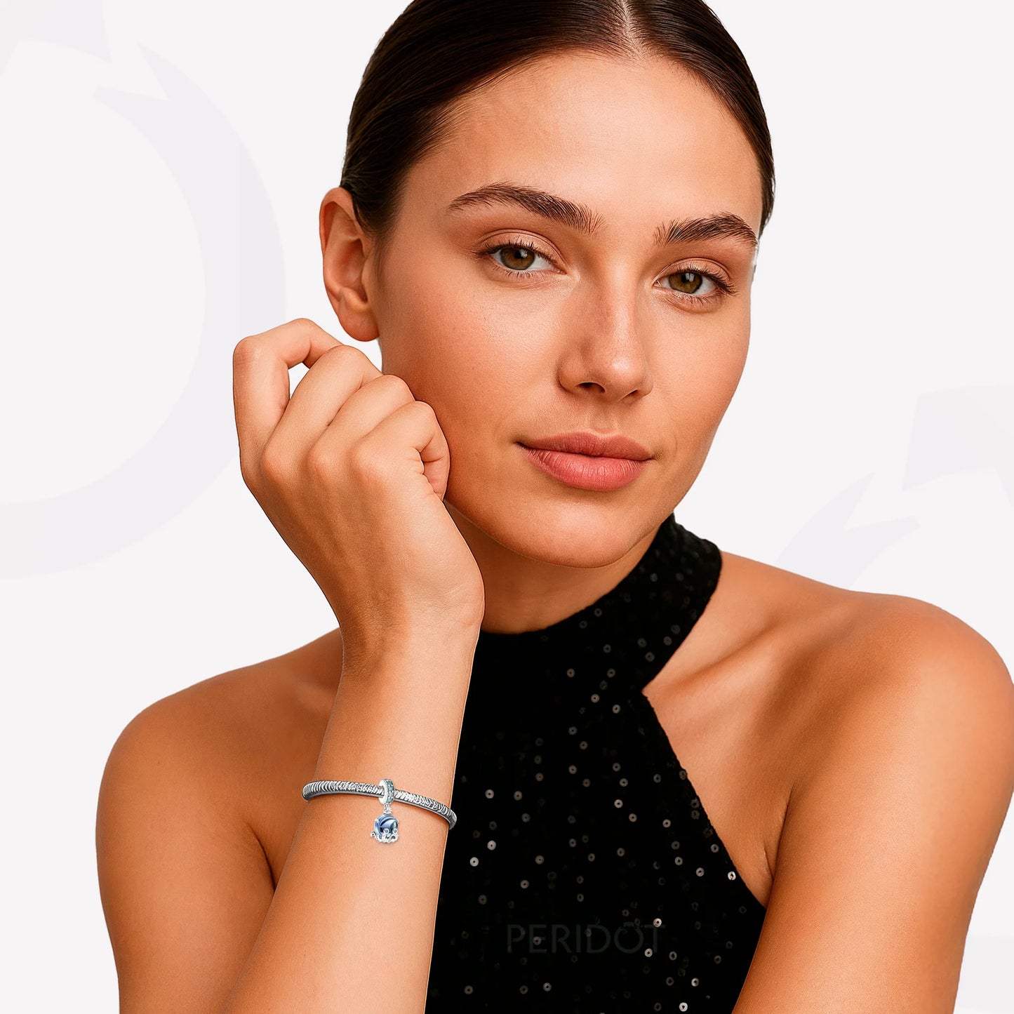 charm berloque pendente de polvo adoravel