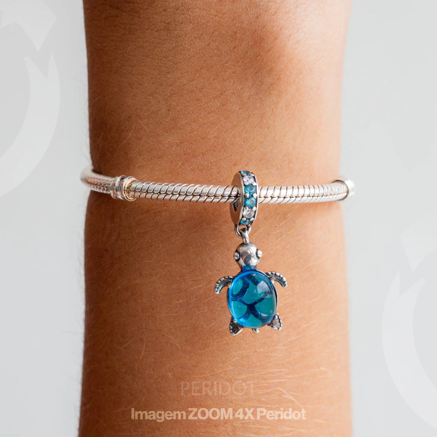 charm pendente tartaruga marinha - ocean