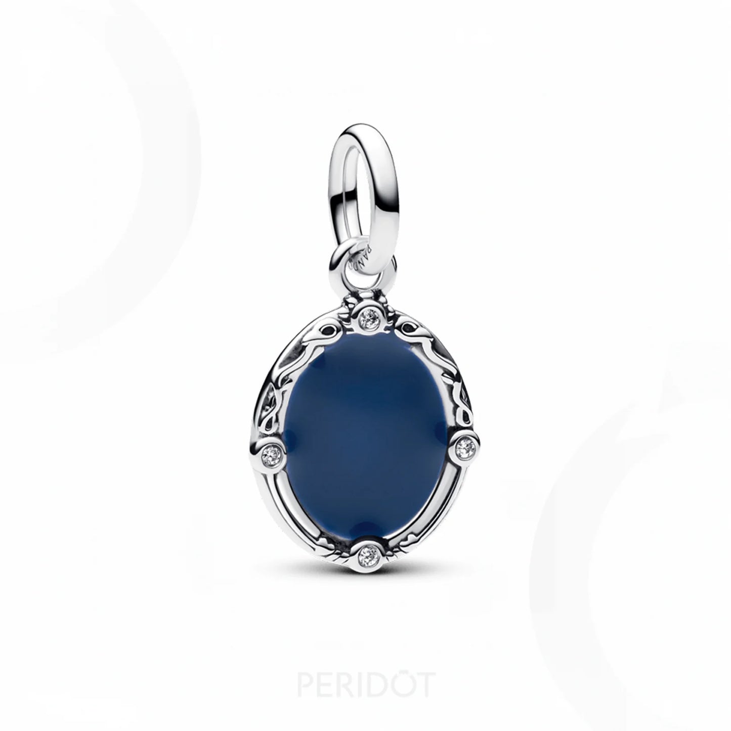 charm prata disney espelho mágico branca de neve