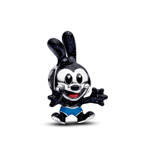 Charm Prata Disney Oswald o Coelho Sortudo