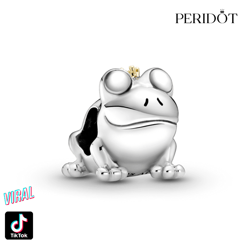 charm sapo que virou príncipe com ouro 14k