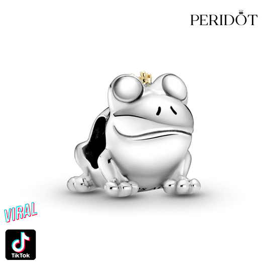 Charm Sapo Que Virou Príncipe Com Ouro 14k