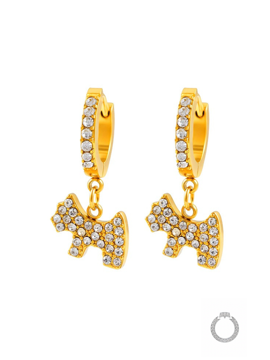 Brinco Argola Charms da Sorte