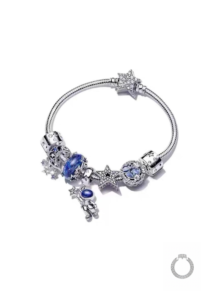 kit pulseira semi rígida sonho de astronauta