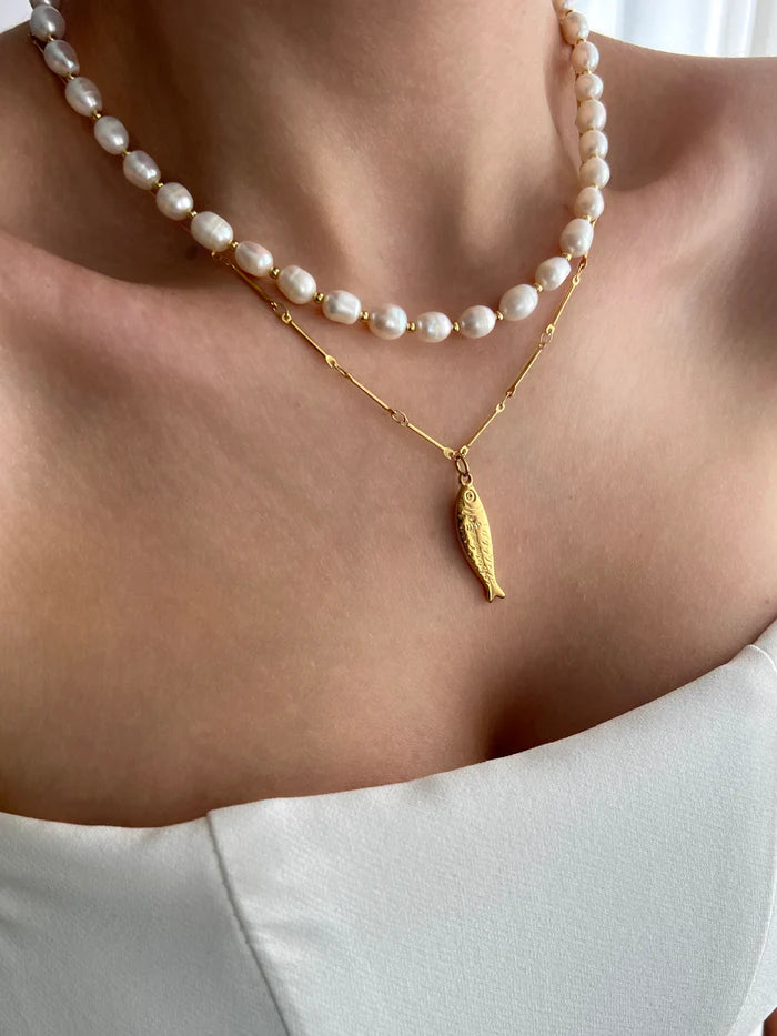 colar peixe da fortuna