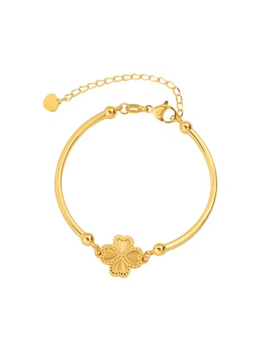 Pulseira Trevo Minimalista