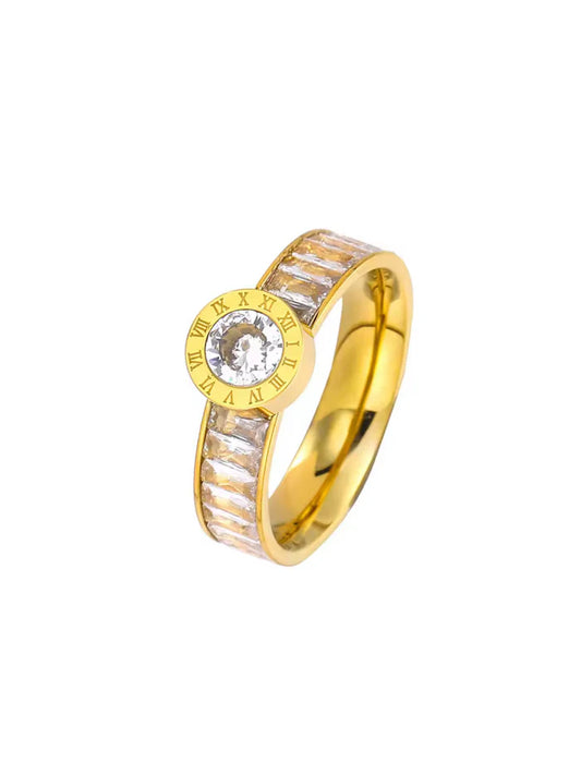 Anel Clássico Romano