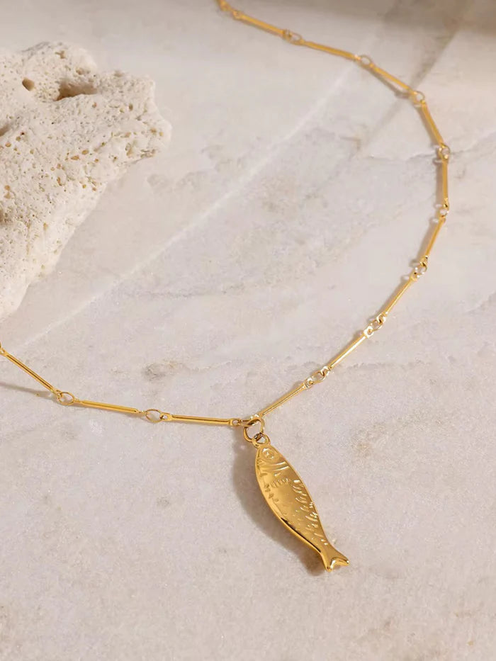 colar peixe da fortuna