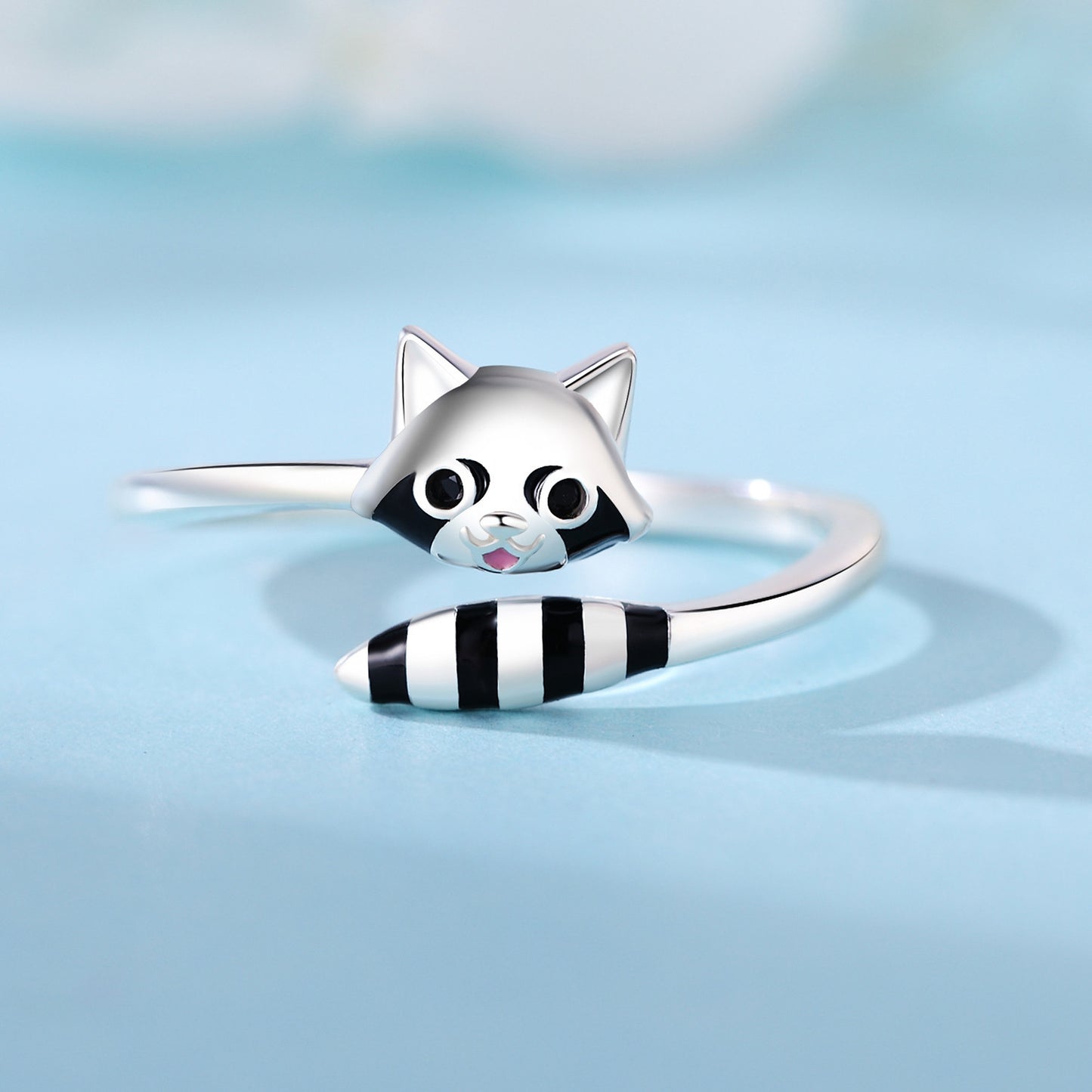 anel guaxinim amigável