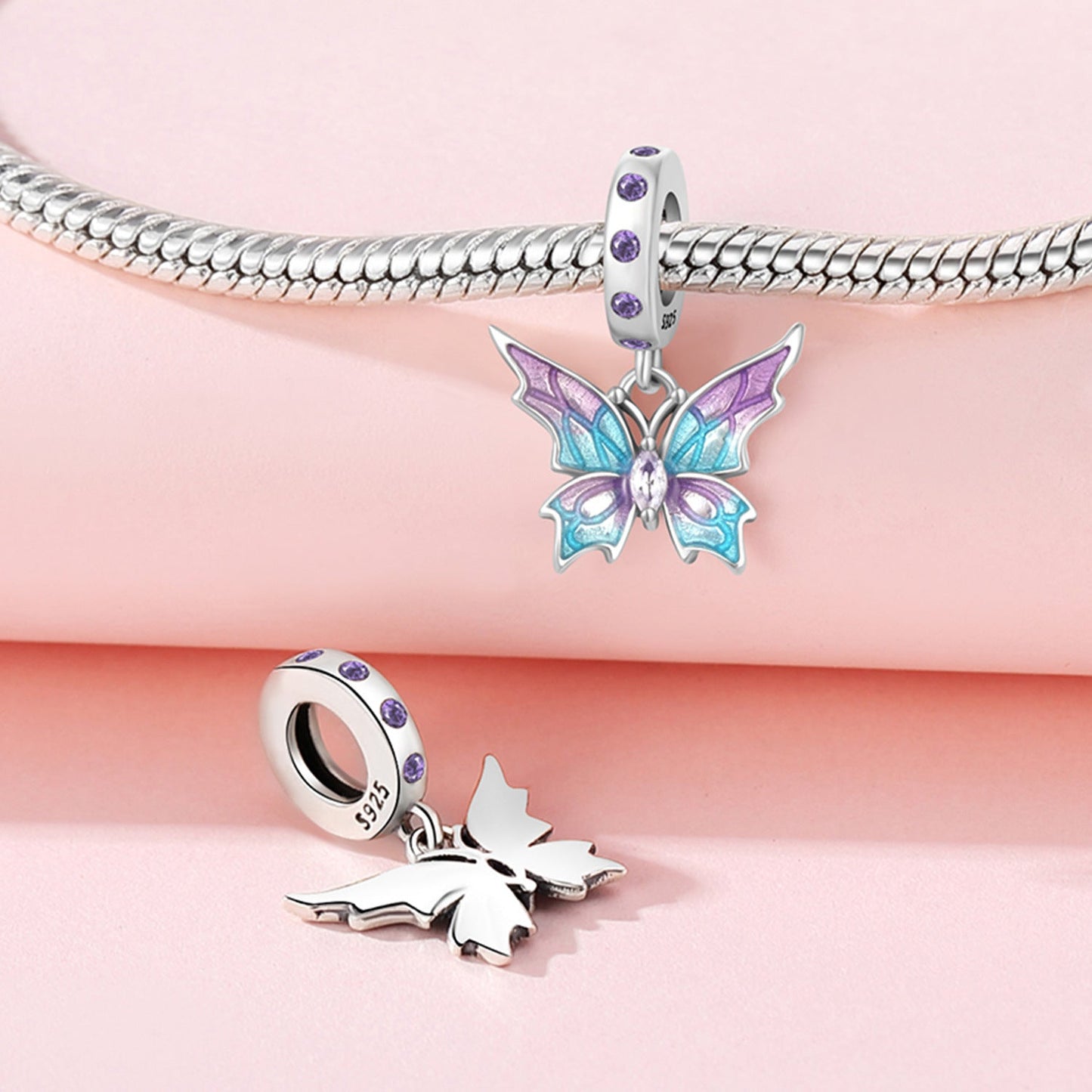 berloque borboleta mística