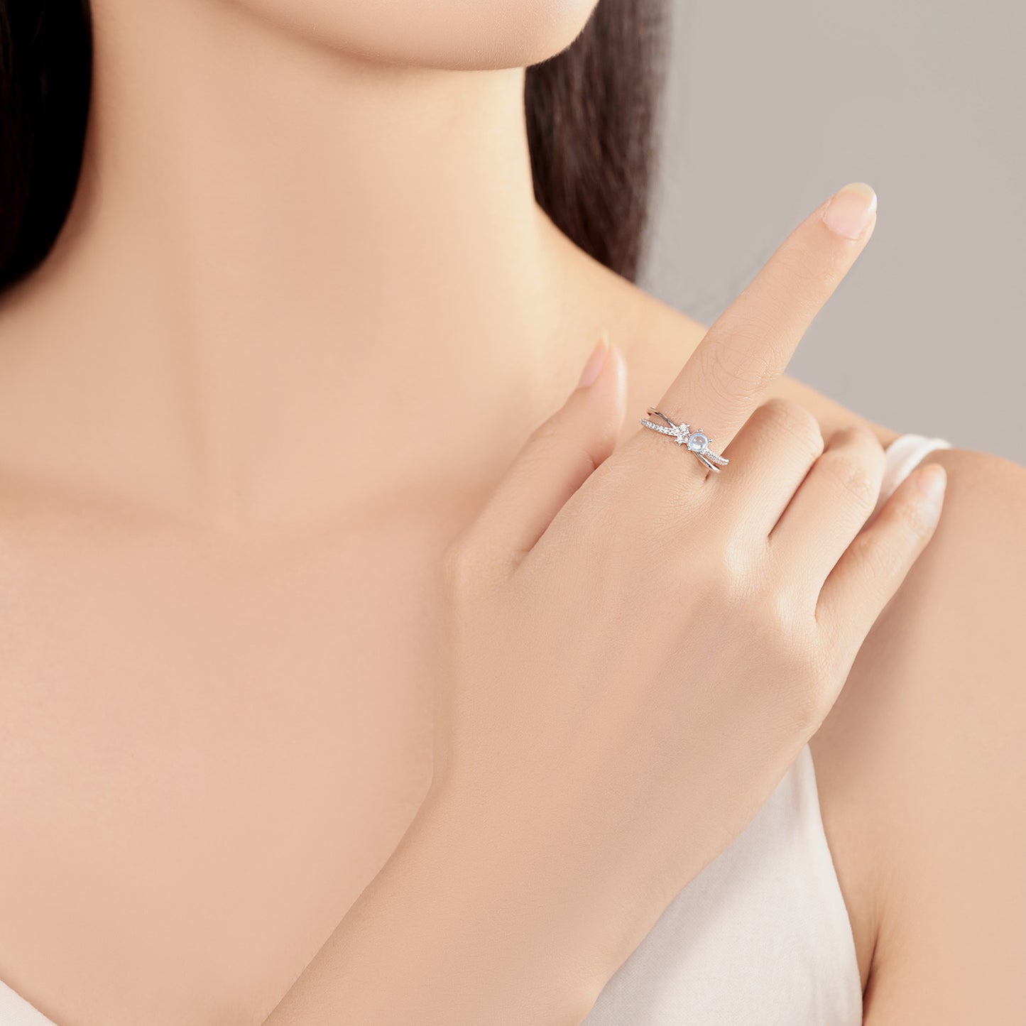 anel via estelar cruzada