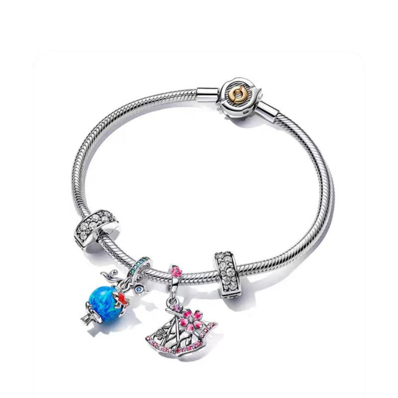 kit pulseira semi rígida sonho de princesa