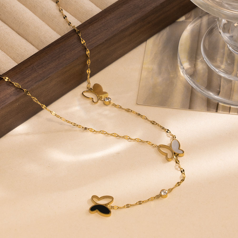 colar y borboletas da fortuna