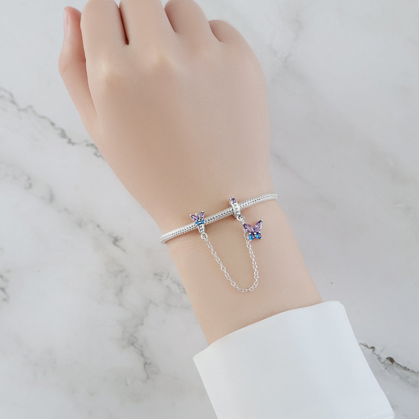 corrente de segurança borboleta mística