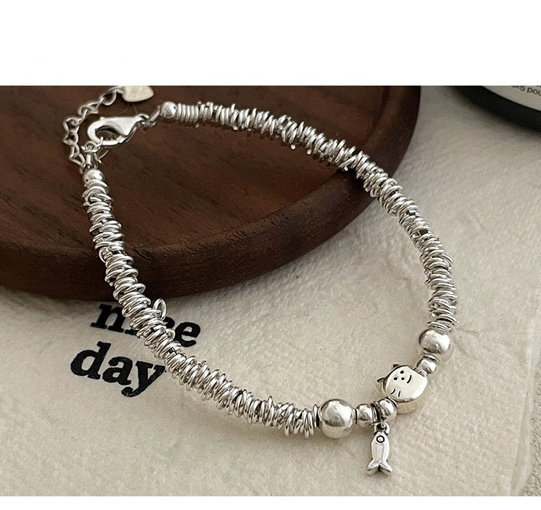 pulseira gatinho da sorte