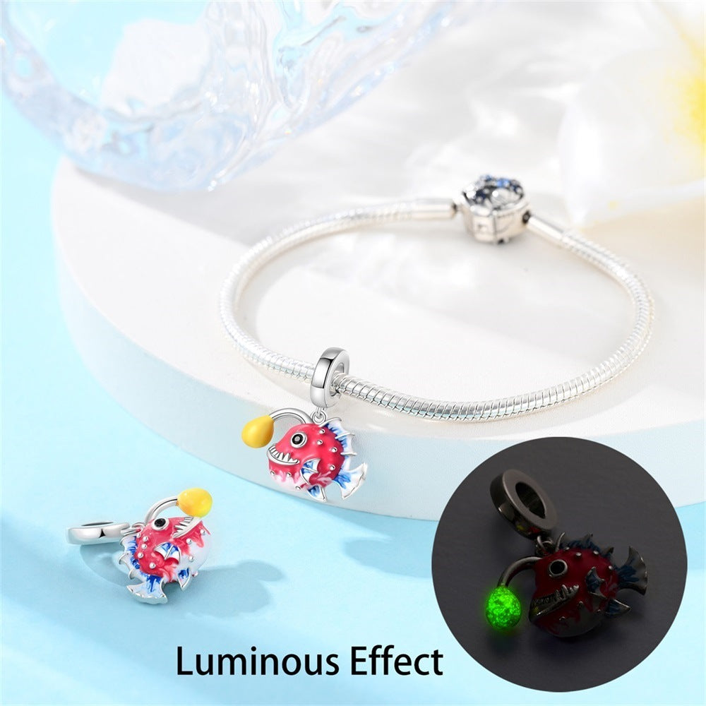 berloque peixe pescador divertido