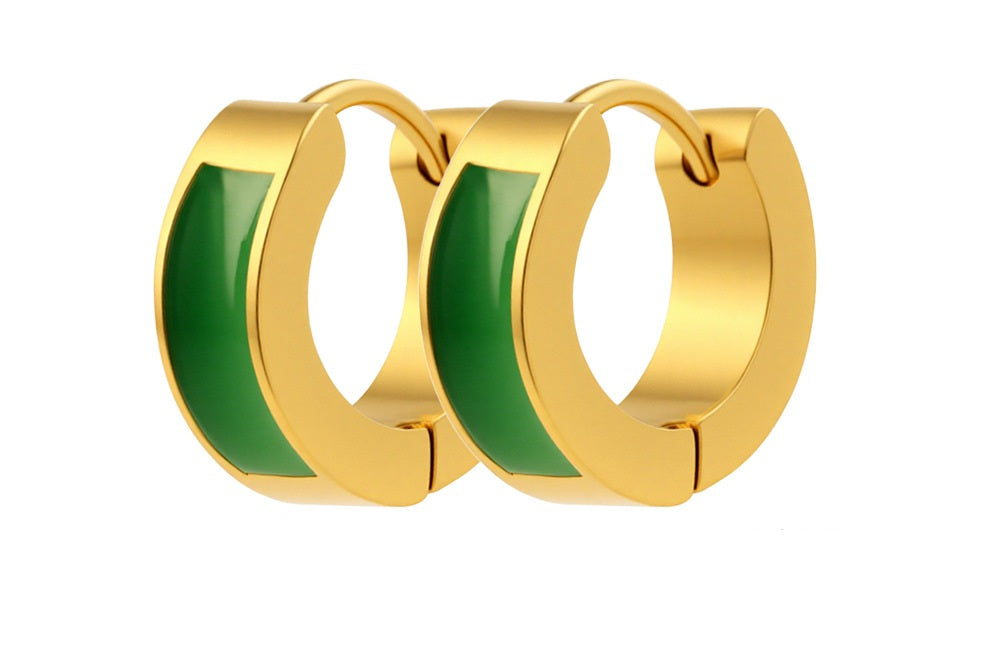 brinco argola color pop