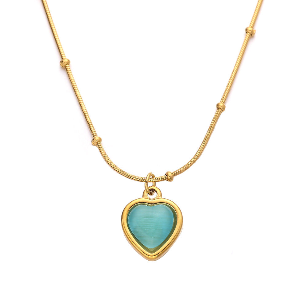 colar coração de energia